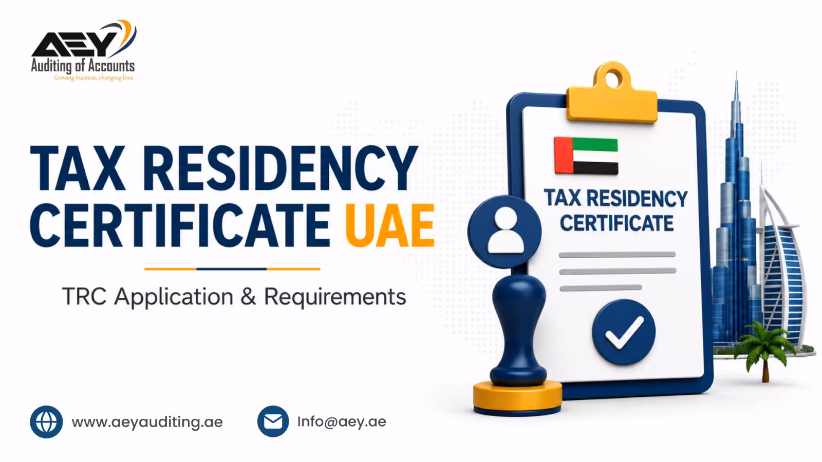 Tax Residency Certificate UAE, TDC