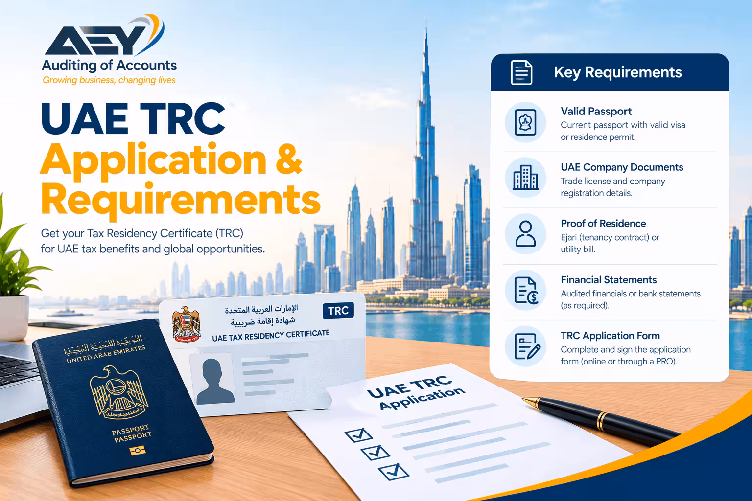 UAE TRC Application & Requirements